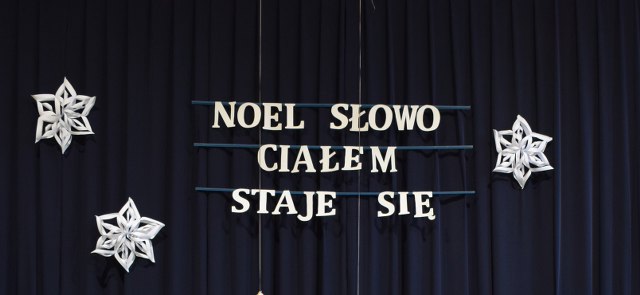 „NOEL - SŁOWO CIAŁEM STAJE SIĘ” - „Jasełka” w I LO