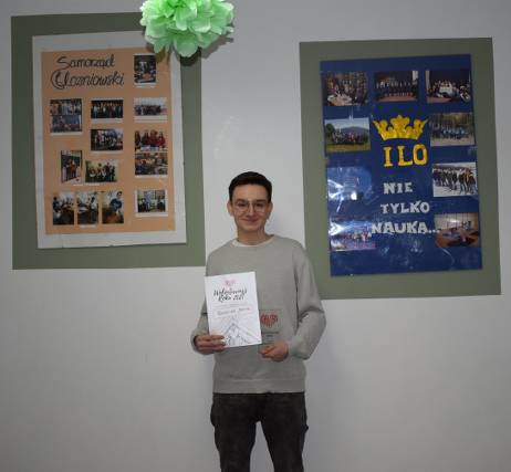 Krystian Janiuk Wolontariuszem Roku
