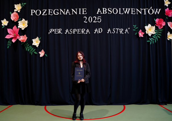 Natalia Sokołowska - Laureatką Nagrody im. Jana i Heleny Stefańczyków - Steftleben w roku szkolnym 2024/2025
