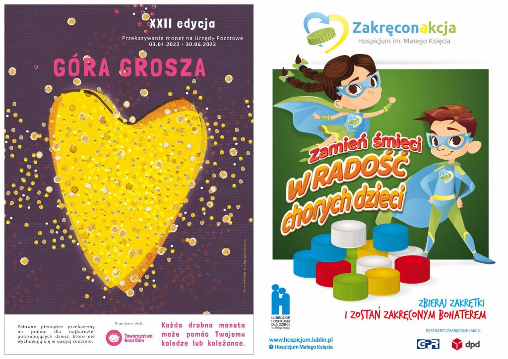AKCJE SAMORZĄDU UCZNIOWSKIEGO – ZACHĘCAMY DO POMOCY!