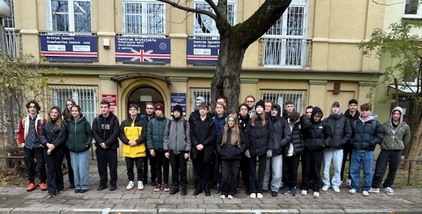 Wizyta trzecioklasistów w Centrum Brytyjskim UMCS
