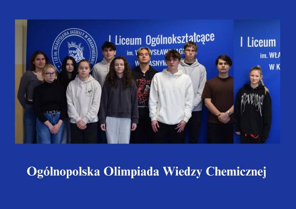 Jagiellończycy w II etapie Ogólnopolskiej Olimpiady Wiedzy Chemicznej