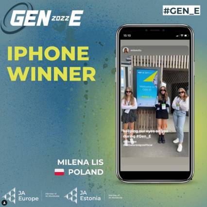 The winner of the Social Media award of #Gen_E 2022 is … Milena Lis