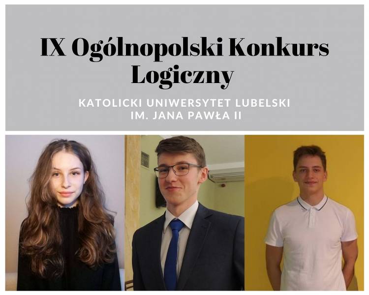 Uczniowie Jagiełły w finale IX Ogólnopolskiego Konkursu Logicznego!