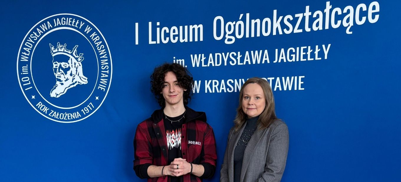 Mikołaj Marucha w etapie okręgowym Olimpiady Przedsiębiorczości - Biznes i Zarządzanie!