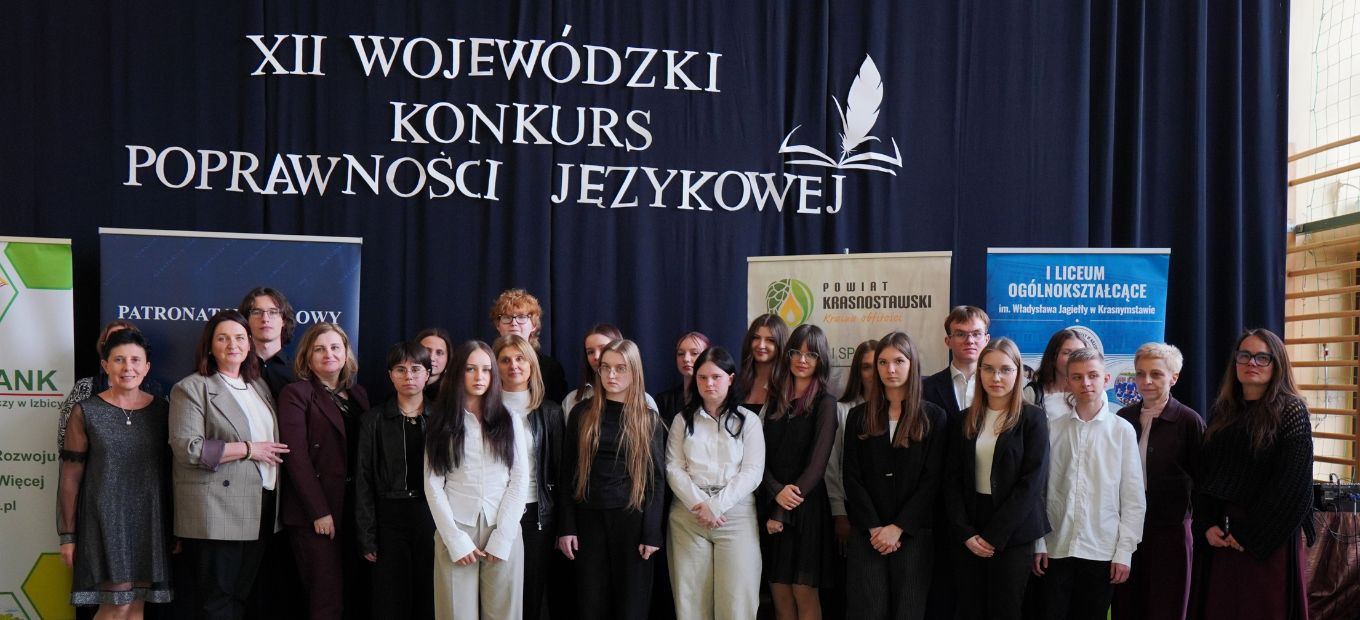WIELKIE ŚWIĘTO JĘZYKA POLSKIEGO W JAGIELLE – XII WOJEWÓDZKI KONKURS POPRAWNOŚCI JĘZYKOWEJ ROZSTRZYGNIĘTY!