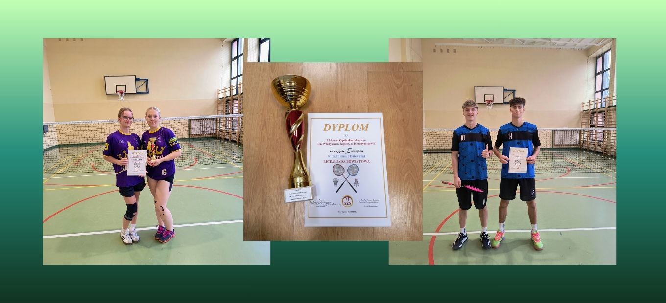 Sukces naszych badmintonistów!